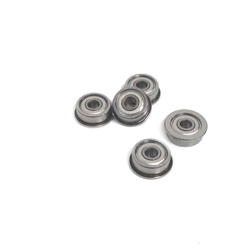 F624ZZ çapı 4 mm 6000pcs/karton tek kolon flanşı yatak